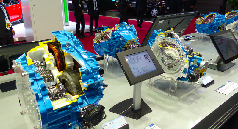 Illustration for article titled Here Are All The Sweet Engineering Cutaways From The Paris Motor Show